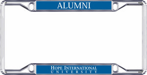 License Plate Frame, Alumni