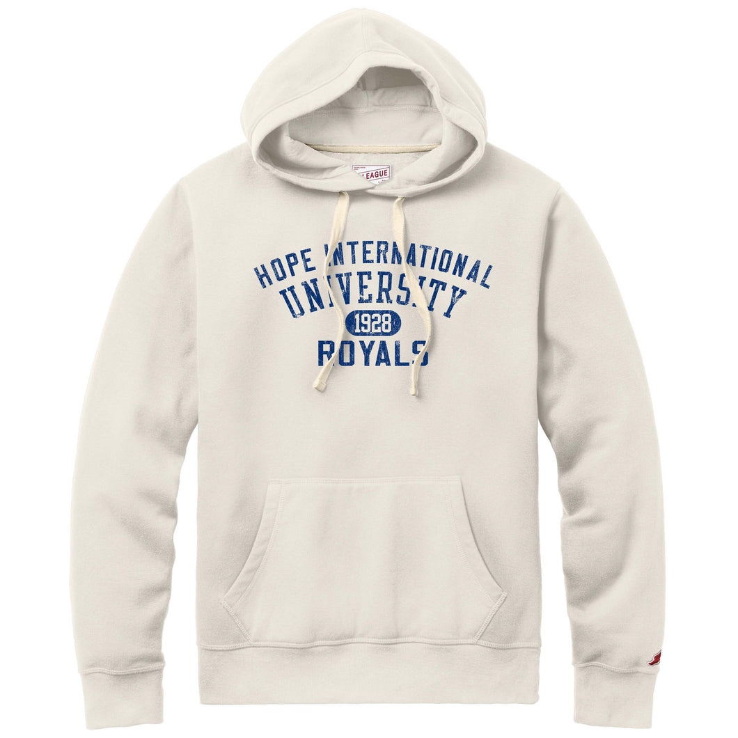 Stadium Hooded Sweatshirt, Grey Oatmeal