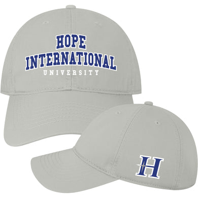 Relaxed Twill Adjustable Hat | Silver