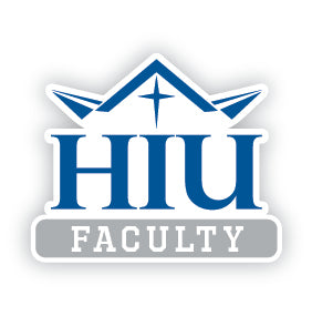 HIU FACULTY Decal - M17